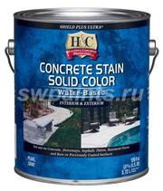 Американская пропитка для бетона H&C® Concrete Stain Solid Color WB 