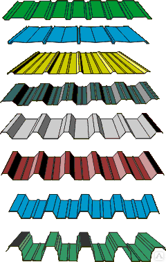 Профнастил,  металлочерепица